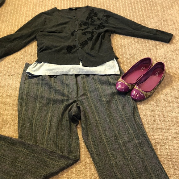 Lane Bryant Sophia plaid trousers - Picture 6 of 6